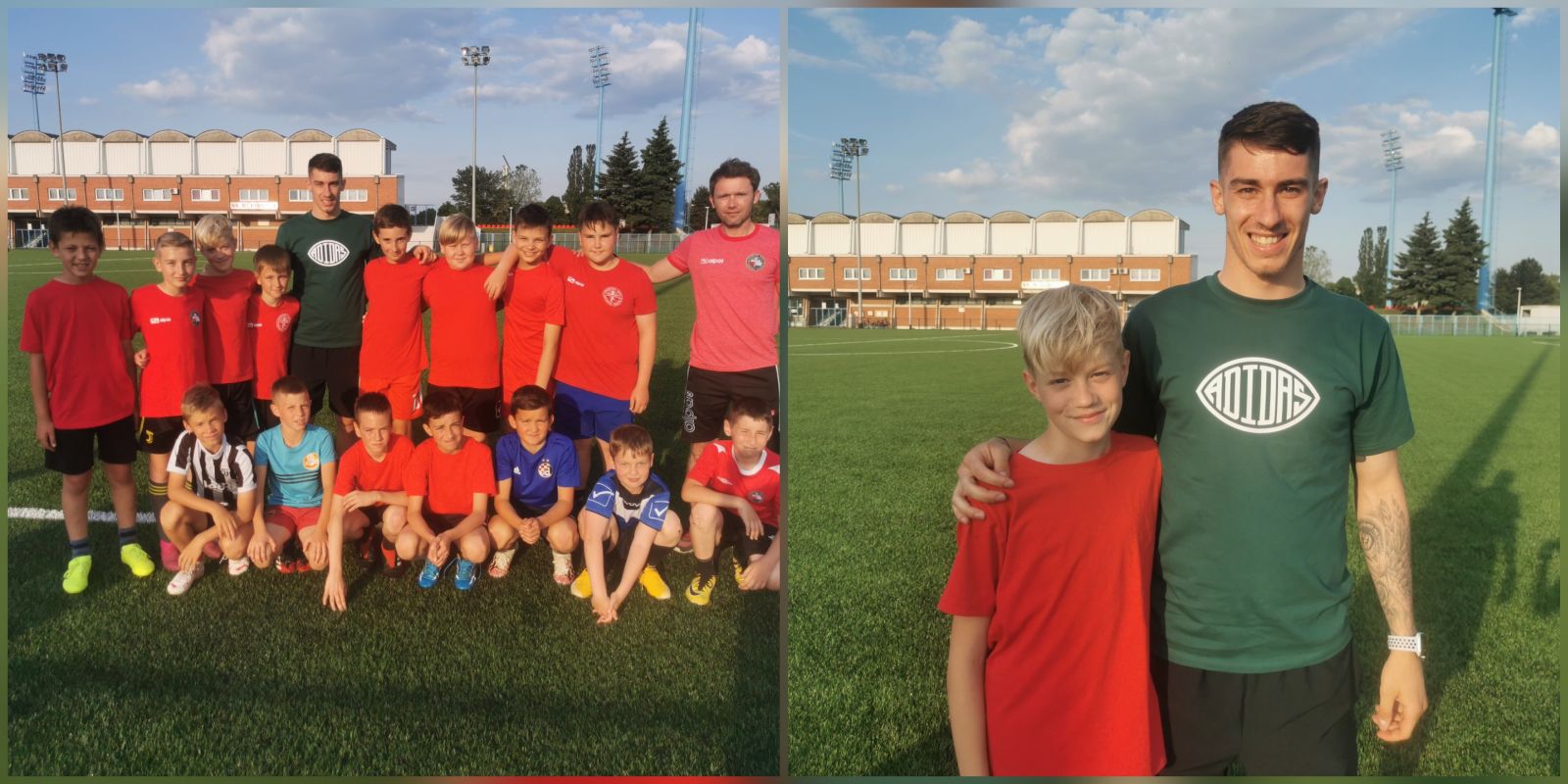 Dario Vizinger posjetom iznenadio mlade nogometaše