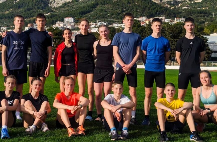 Mladi atletičari Međimurja pripremali se u Makarskoj
