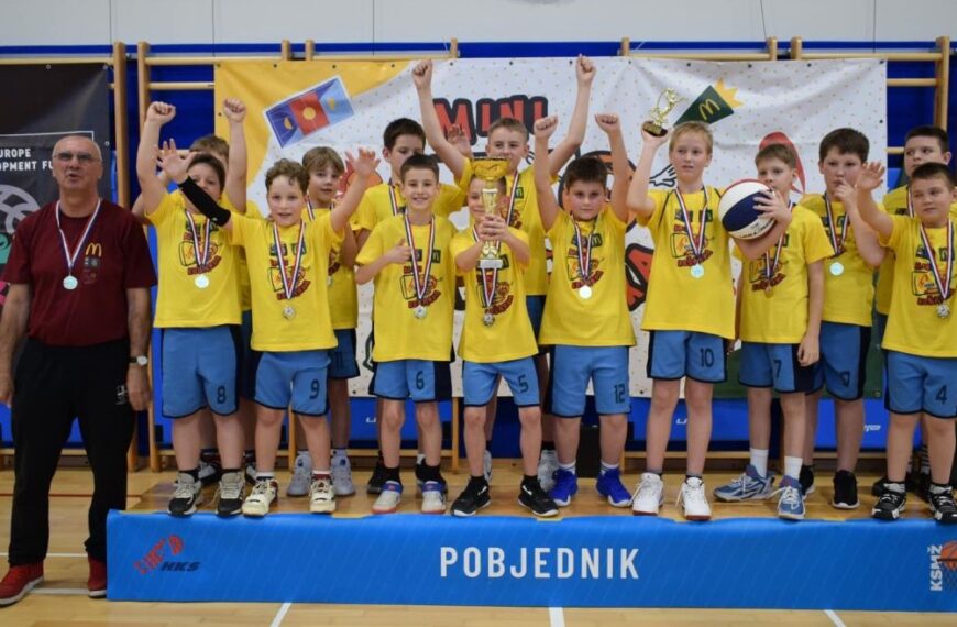 KK Čakovec pobjednik regije Sjever u mini košarci