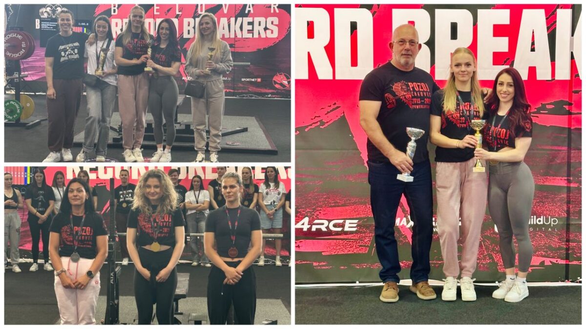 BRAVO CURE! Pozojke uvjerljive u obrani najbolje bench press ekipe