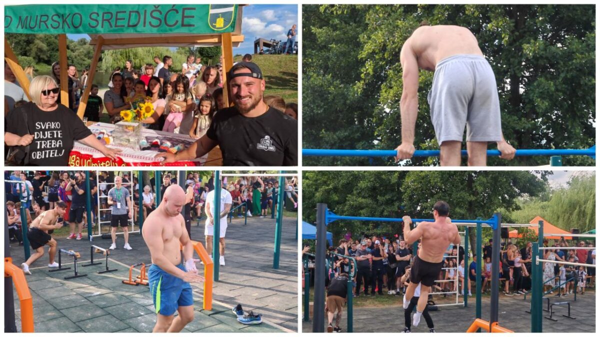 Streetworkout spektakl u Murskom Središću