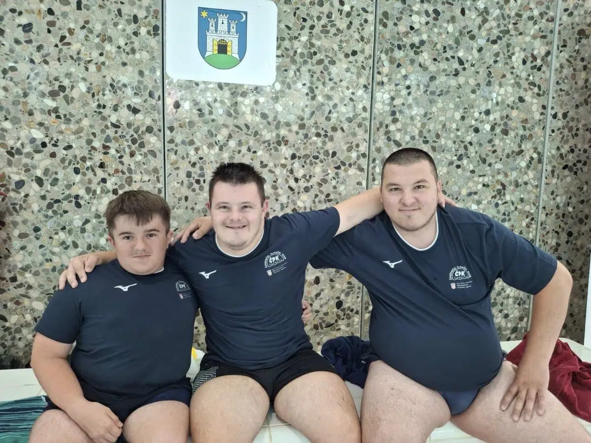 Nikola, Andrej i Teo nastupili na Zagreb Para swimming openu