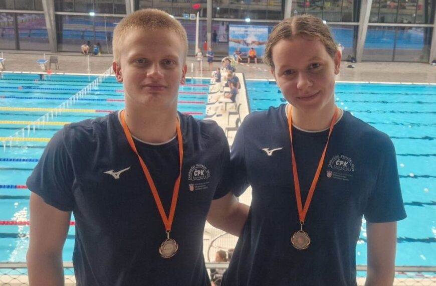 Meri i Mario vratili se kući s medaljama