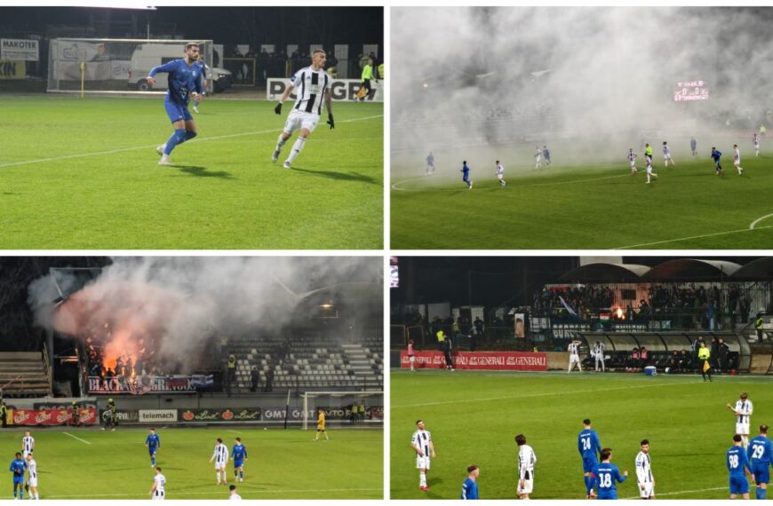 Posjet velikom susjedskom derbiju, atmosfera je bila nabrijana