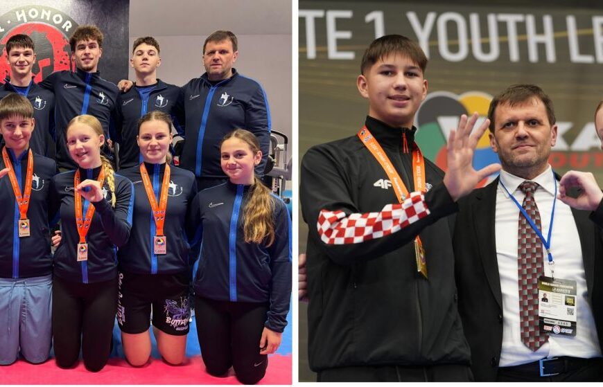 Pedeseta WKF medalja za trenera Dejana Slukića i Karate klub Globus