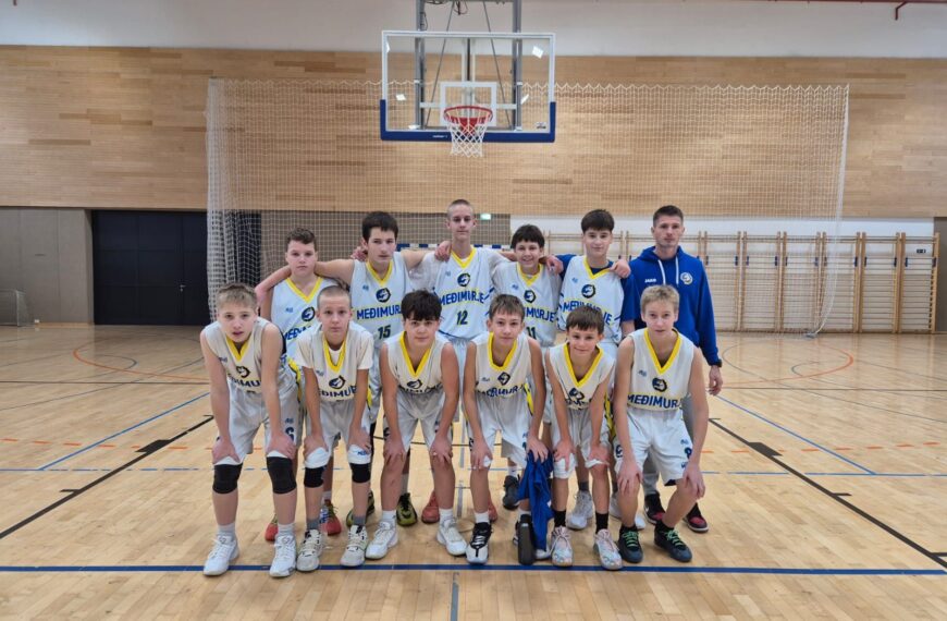Mladi košarkaši Međimurja igrali na vrlo jakom turniru u Zagrebu