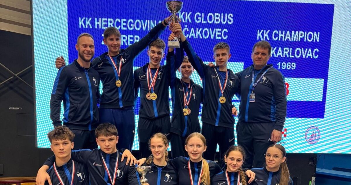 Kadeti Globusa obranili naslov prvaka Hrvatske!