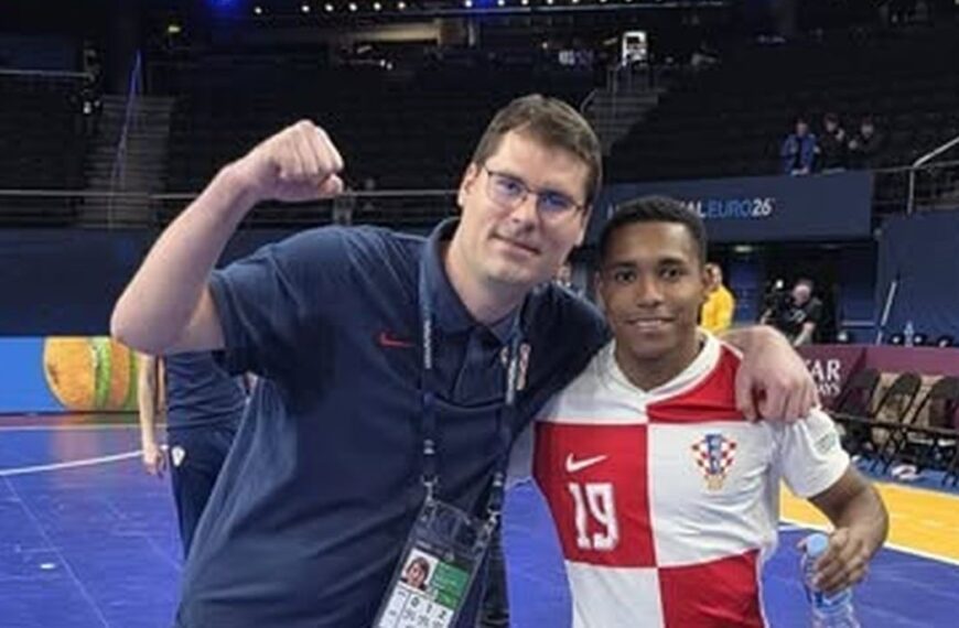 Mario Horvat s futsal repkom u polufinalu Eura