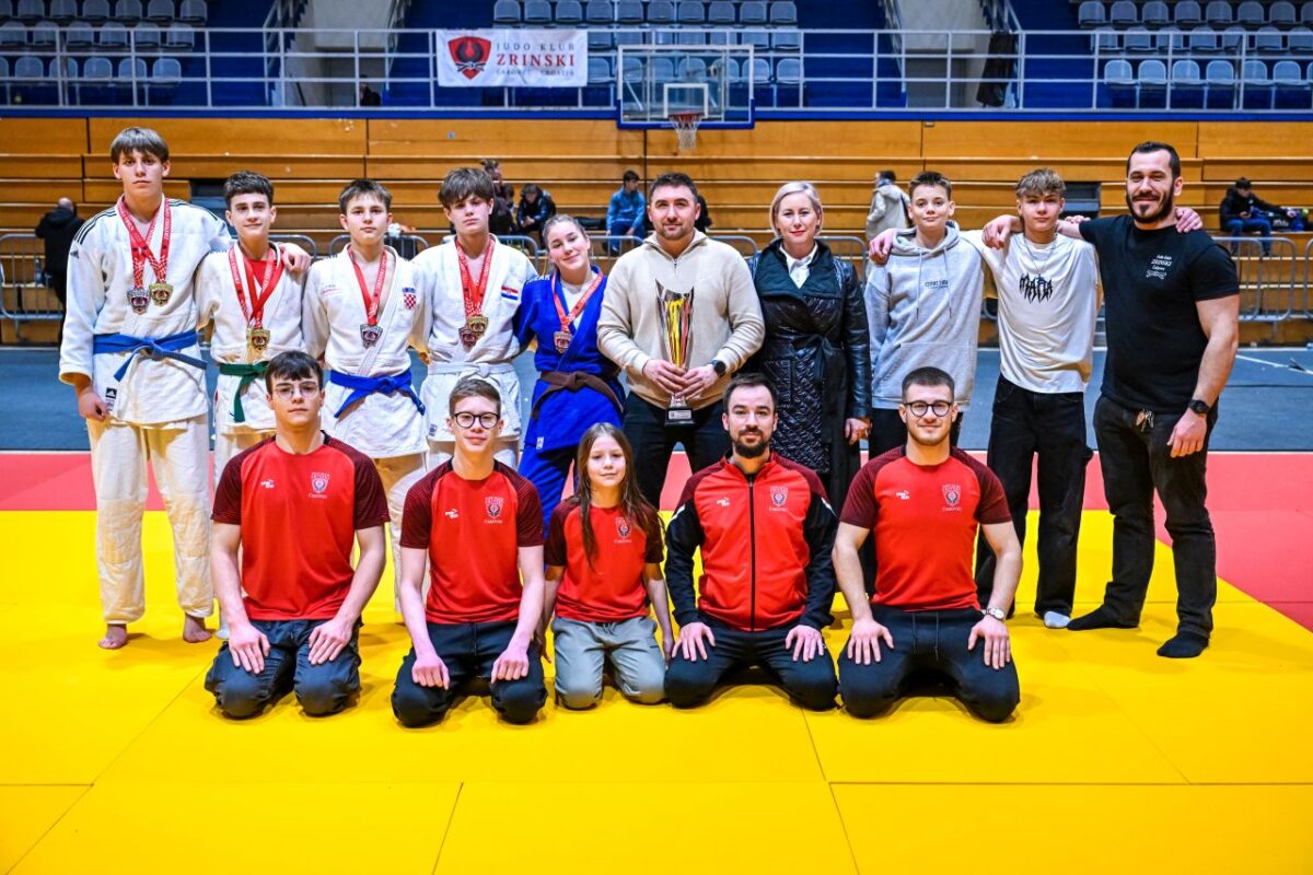 Judaši Zrinskog osvojili 25 medalja i treće mjesto u ukupnom poretku