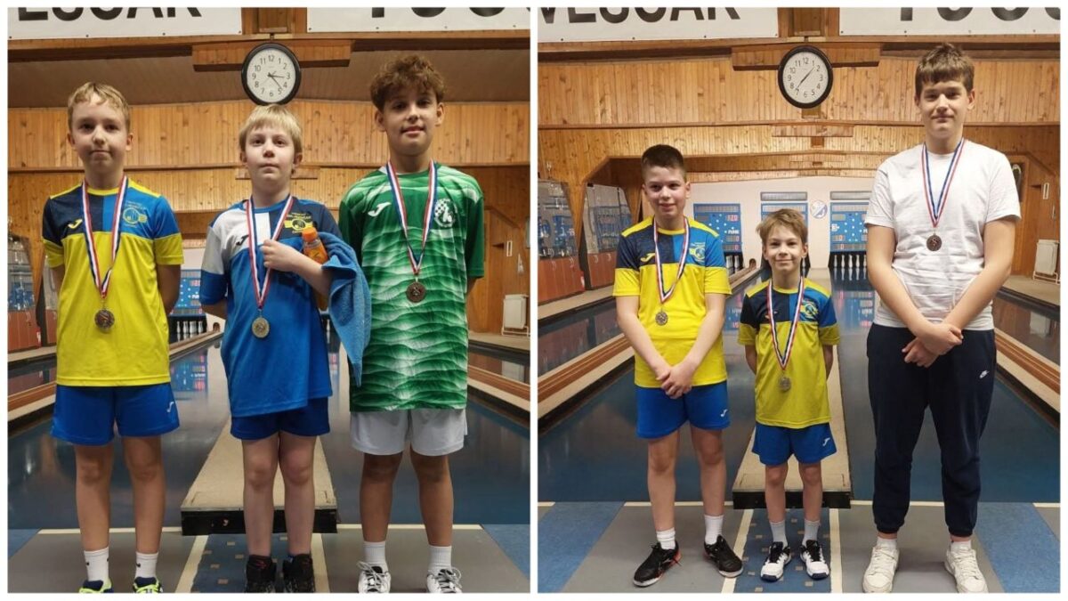 Medalje za mlade kuglače