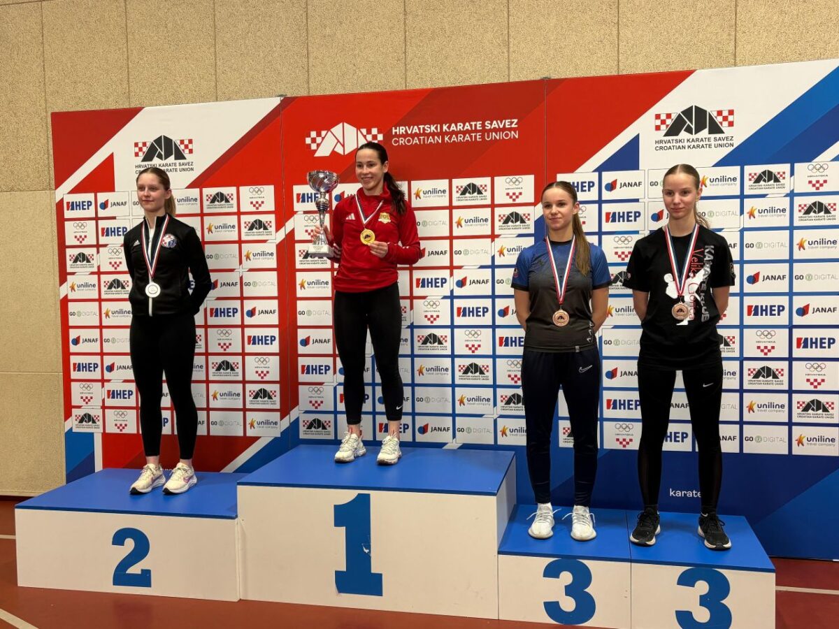 Aida Trstenjak brončana na seniorskom Prvenstvu Hrvatske