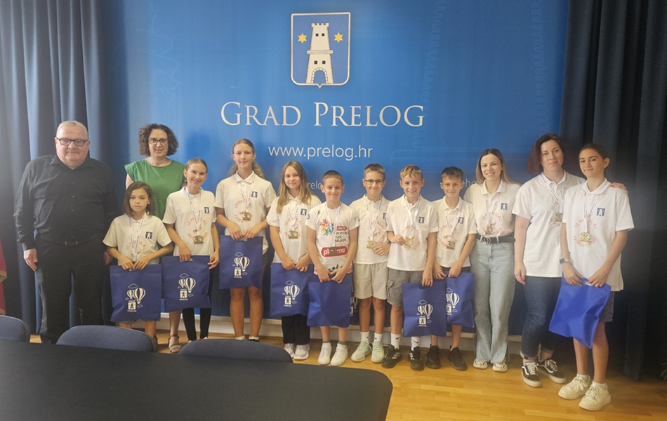Gradonačelnik Kolarek pozdravio sudionike Međunarodne završnice Sportskih igara mladih iz Preloga