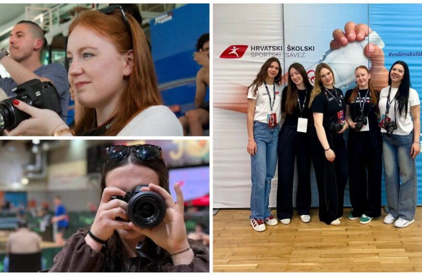Kjara Okreša i Maja Cmrečnjak uspješne u svijetu školskog sportskog novinarstva