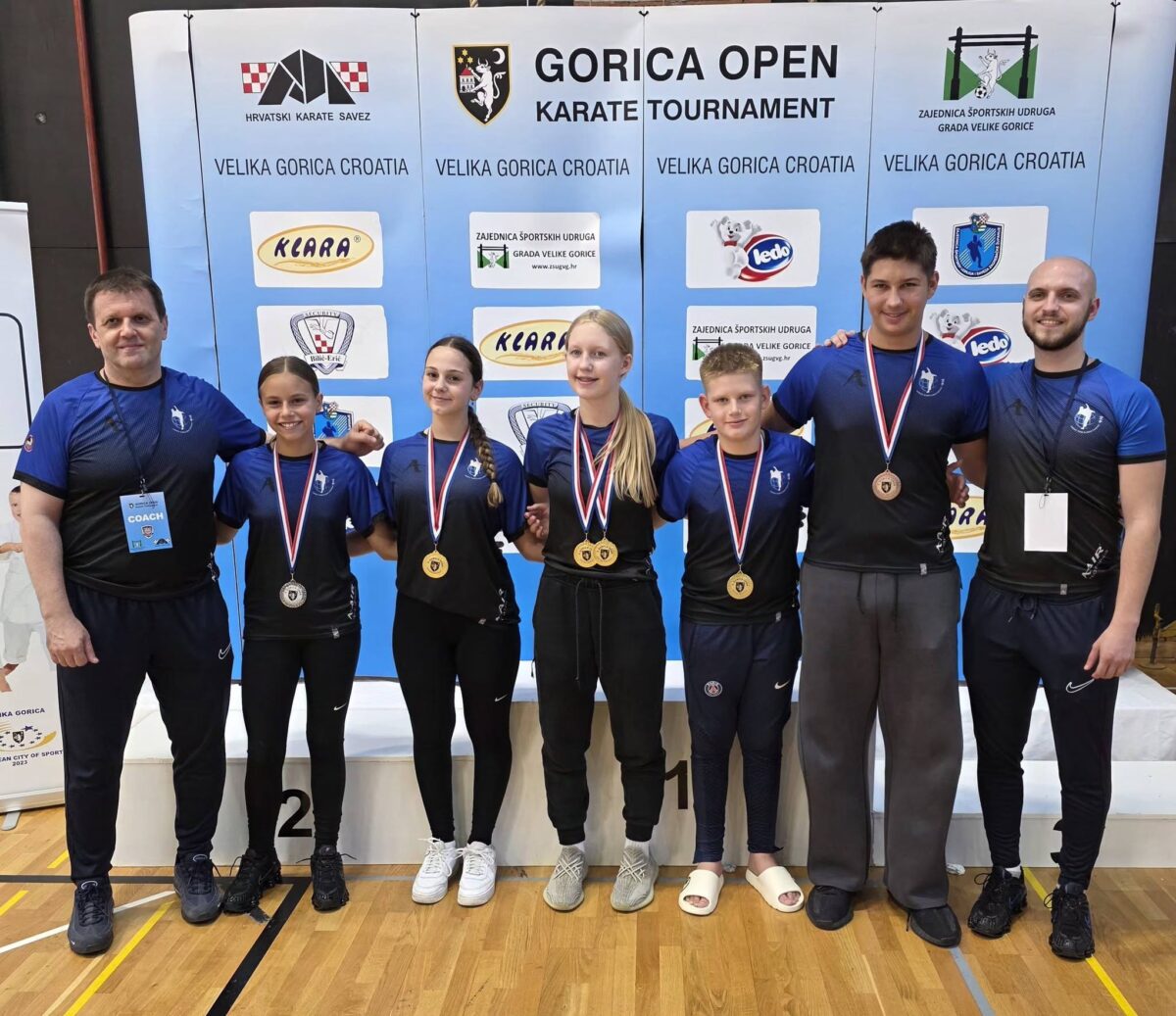 Pet zlata, tri srebra i pet bronci za KK Globus na 3. Gorica Openu