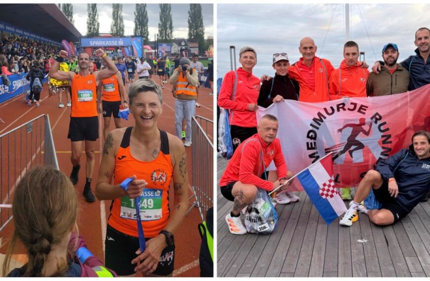 Međimurje Runnersi uspješni na maratonu kroz tri države, Dijana Novak osvojila postolje