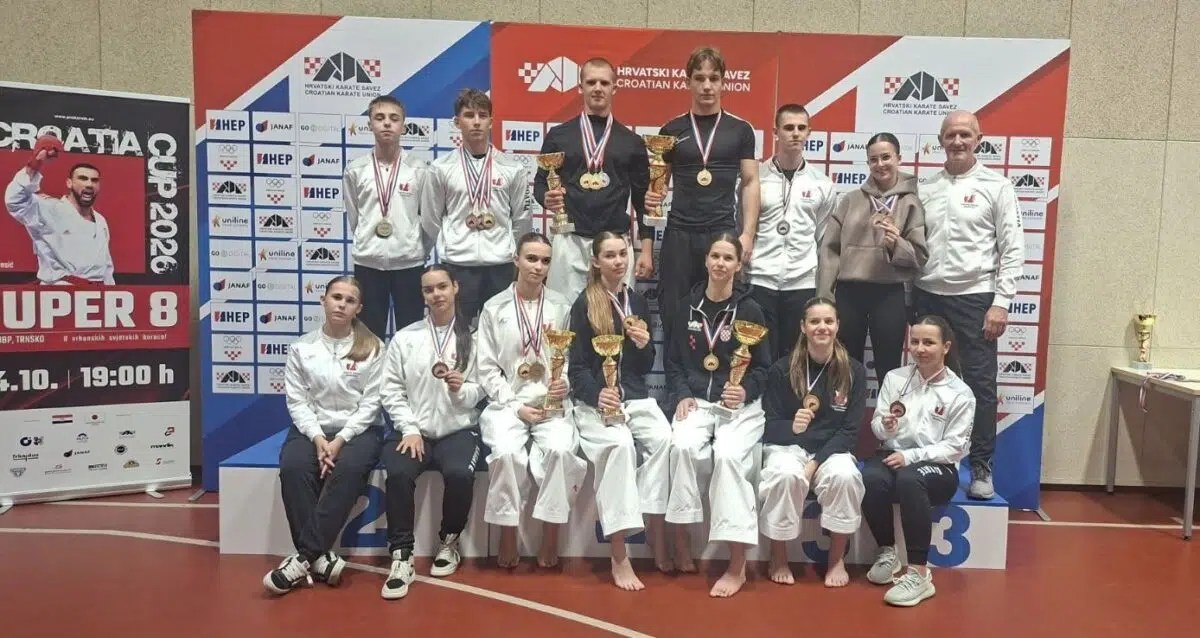 Karate klub Šenkovec uspješan na Kupu Hrvatske, osigurani i plasmani na Balkansko prvenstvo